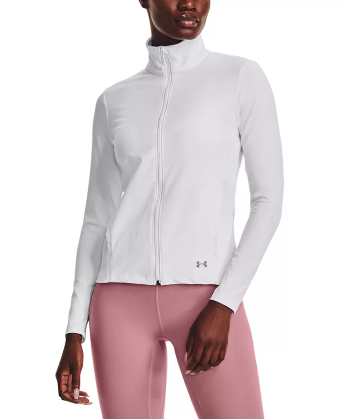 

Женская куртка Motion с молнией и воротником-стойкой Under Armour, белый