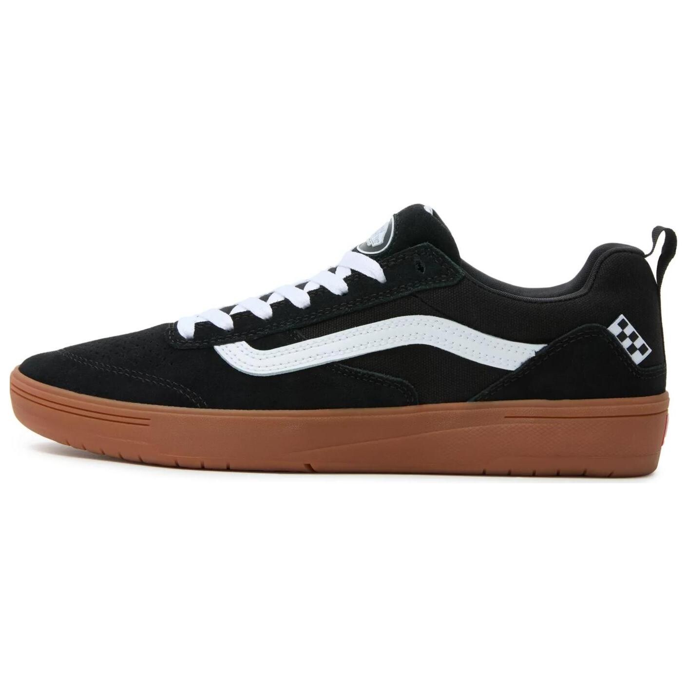 

Кроссовки Vans Zahba Skateboarding Shoes Unisex Low-top Black/White, черный/белый