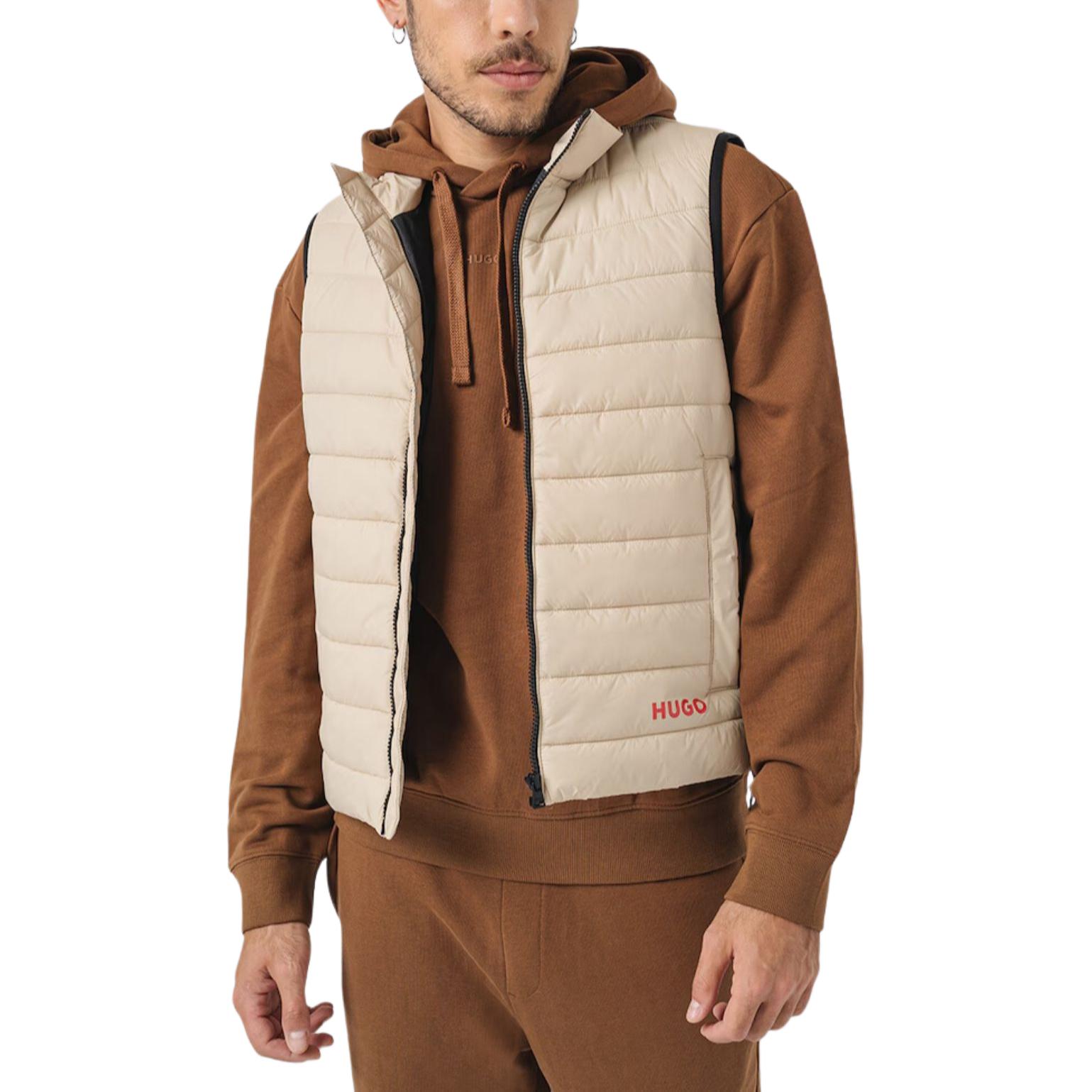 

HUGO BOSS Бежевый жилет для мужчин, Beige