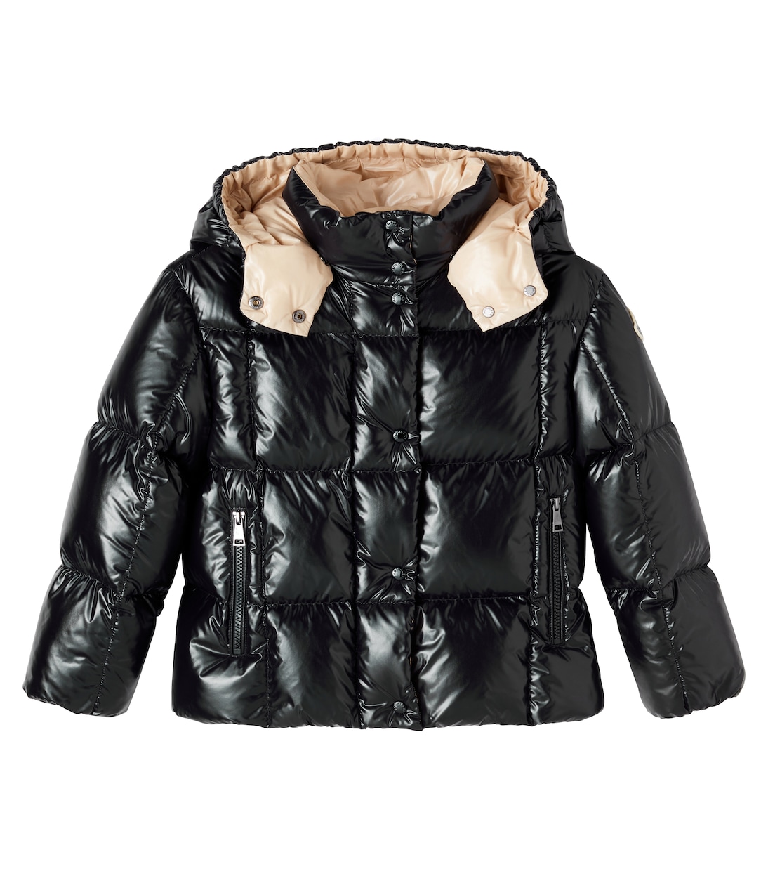 

Стеганая куртка Parana Moncler Enfant, черный