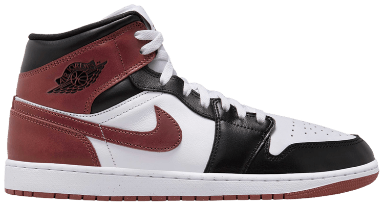 

Кроссовки Air Jordan 1 Mid SE 'Dark Pony', красный