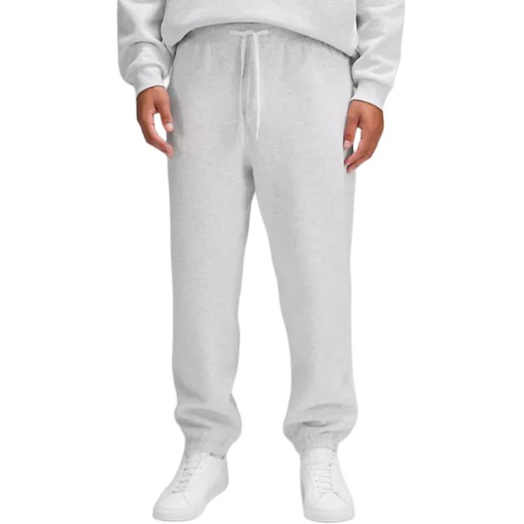 

Повседневные брюки мужские светло-серые Lululemon, светло-серый