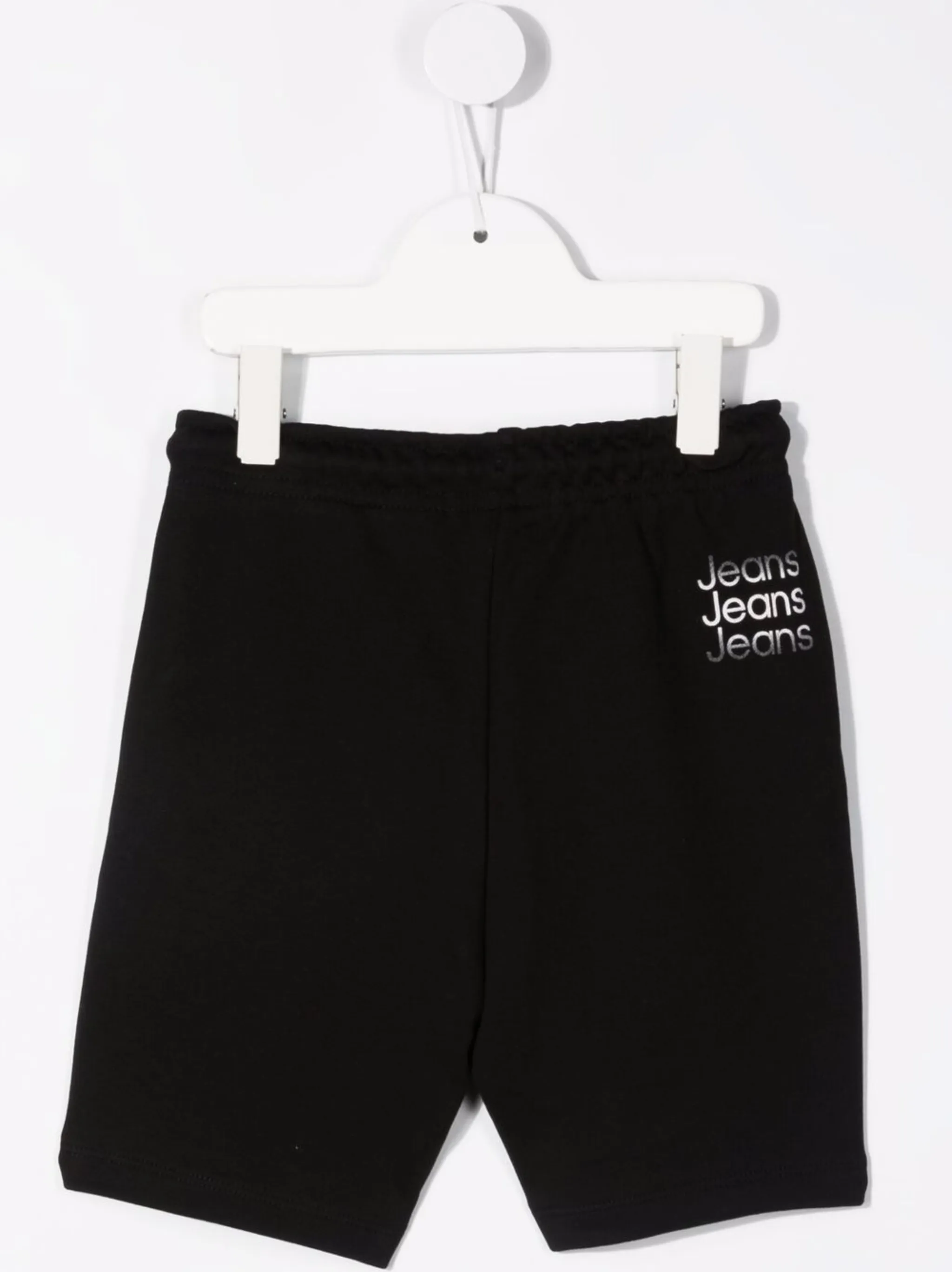 Спортивные шорты с логотипом Calvin Klein Kids, черный — фото 2