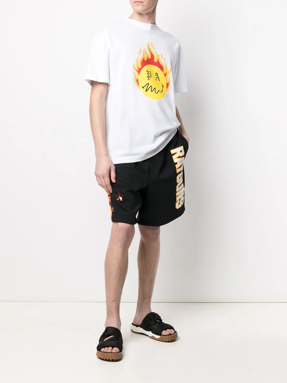 Шорты Rayguns swoosh Nike, черный — фото 2