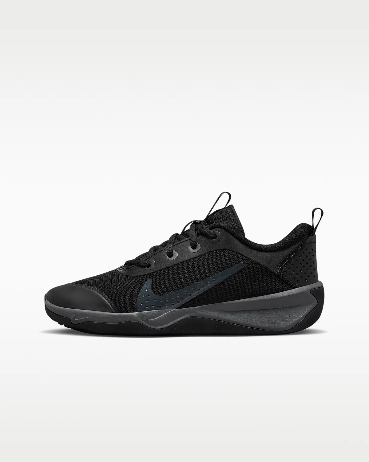 Детские кроссовки для зала Nike Omni Multi-Court, Black/Anthracite