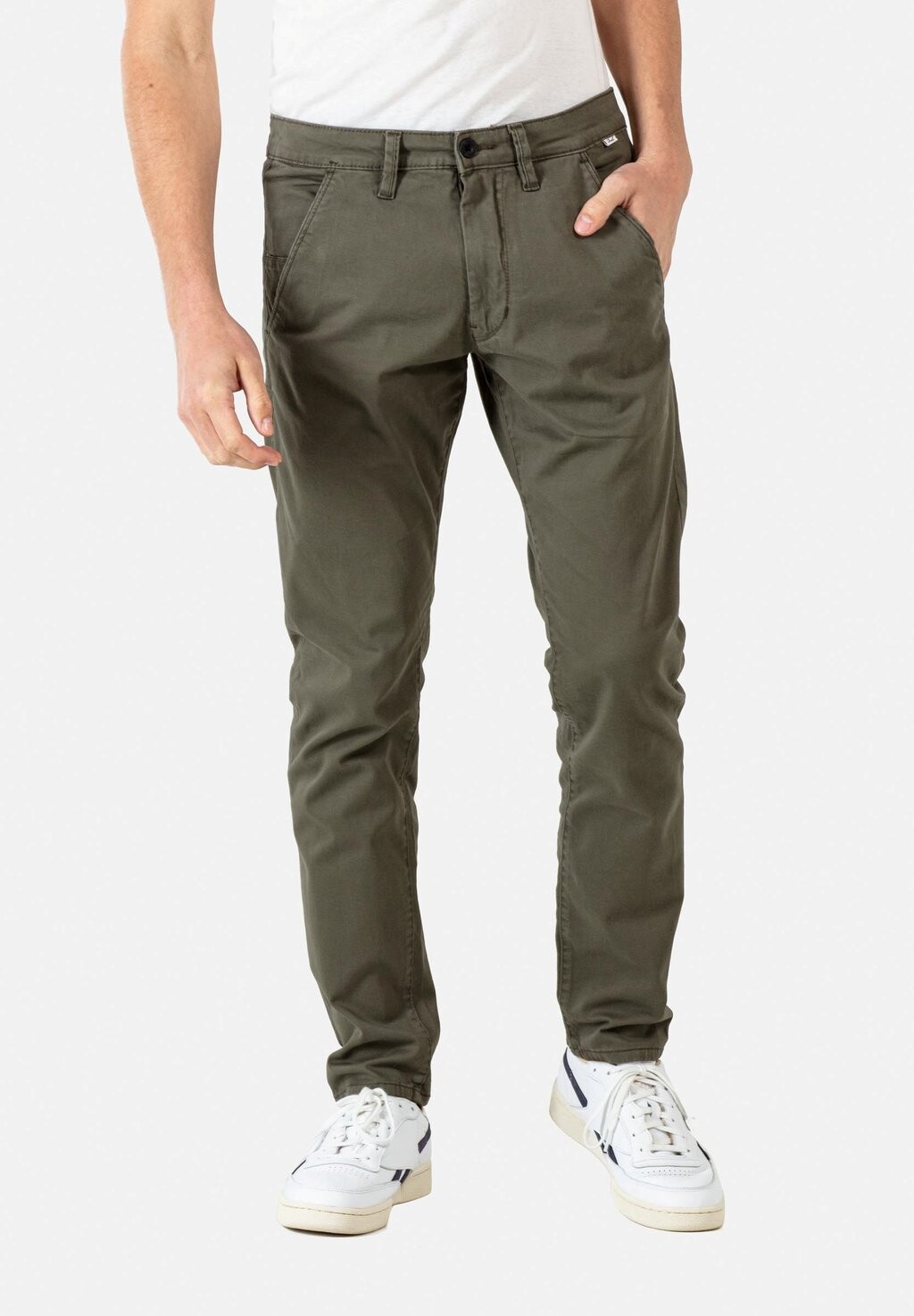 

Чино FLEX TAPERED Reell, цвет olive