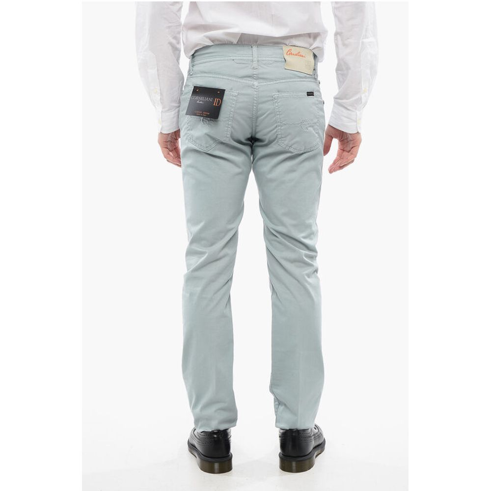 

ID 5-карманные брюки из эластичного хлопка Corneliani, Light Blue