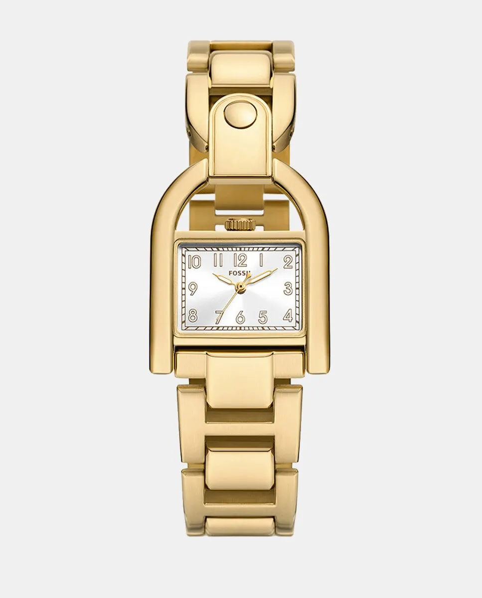 

ES5327 женские часы из золотой стали Fossil, золотой
