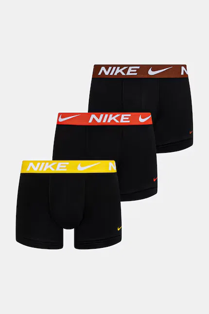 Боксеры Dri-FIT 3 шт Nike, черный