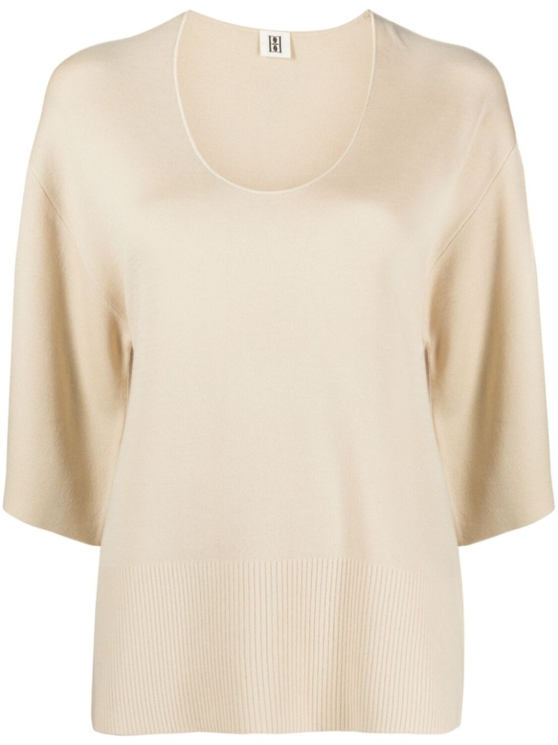 

By Malene Birger трикотажный топ Thelia, нейтральный цвет