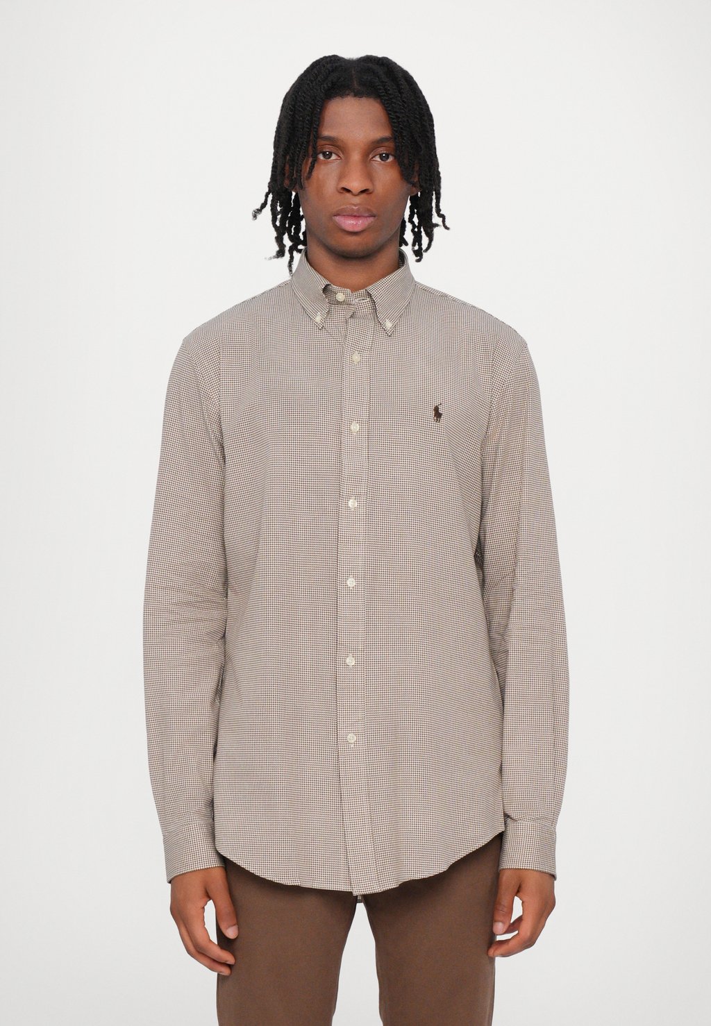 

Повседневная рубашка LONG SLEEVE SPORT SHIRT Polo Ralph Lauren, коричневый