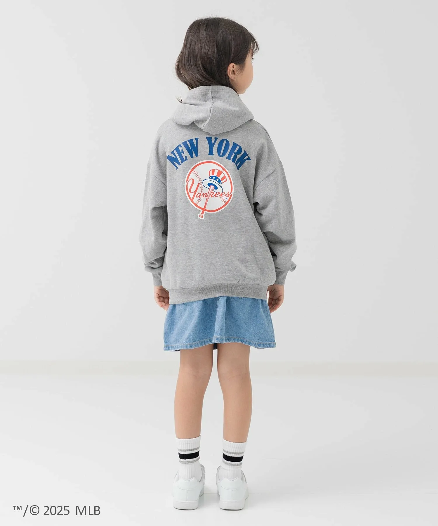 Флисовая толстовка Mlb, Yankees/Grey — фото 3