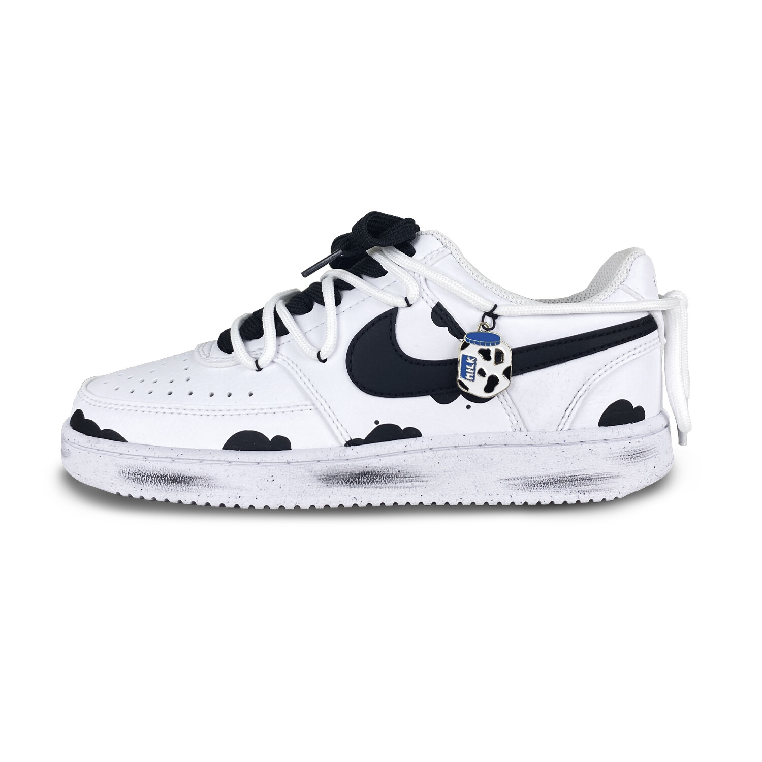 

Кроссовки для скейтбординга Court Vision 1 женские низкие, черные/белые Nike, Черный, Кроссовки для скейтбординга Court Vision 1 женские низкие, черные/белые Nike