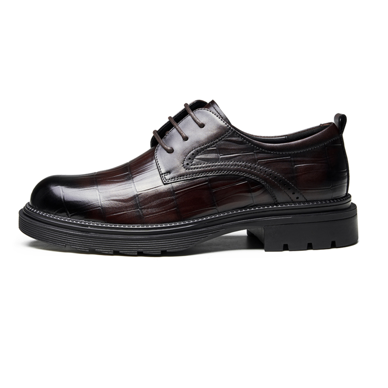 

AOKANG Мужские повседневные туфли мужские низкие топы Russet, цвет Russet