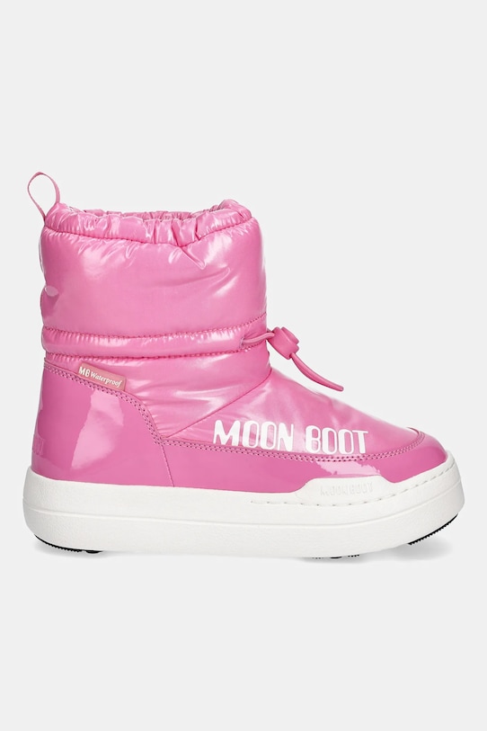 Детские зимние ботинки MB JR PARK TUBE MID GLITTER WP Moon Boot, розовый — фото 2