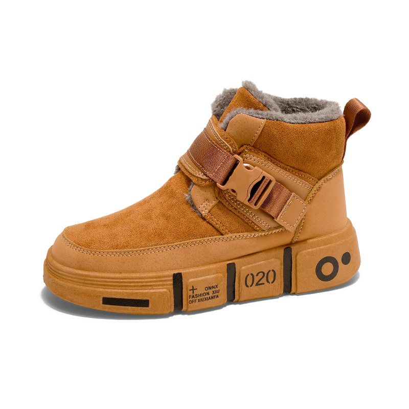 

Тёплые короткие зимние ботинки Unisex TONYBEAR, хаки