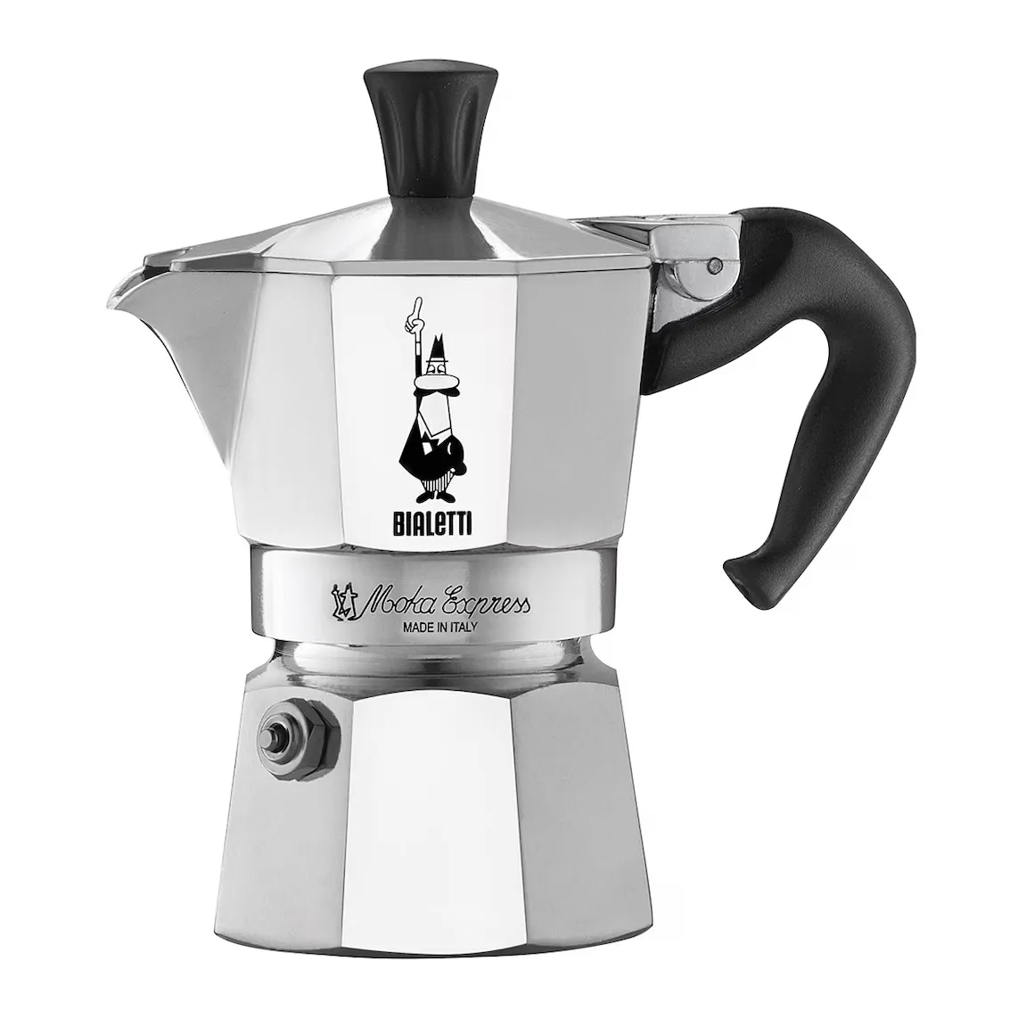 

Алюминиевая кофеварка Bialetti Moka Express, светло-серый