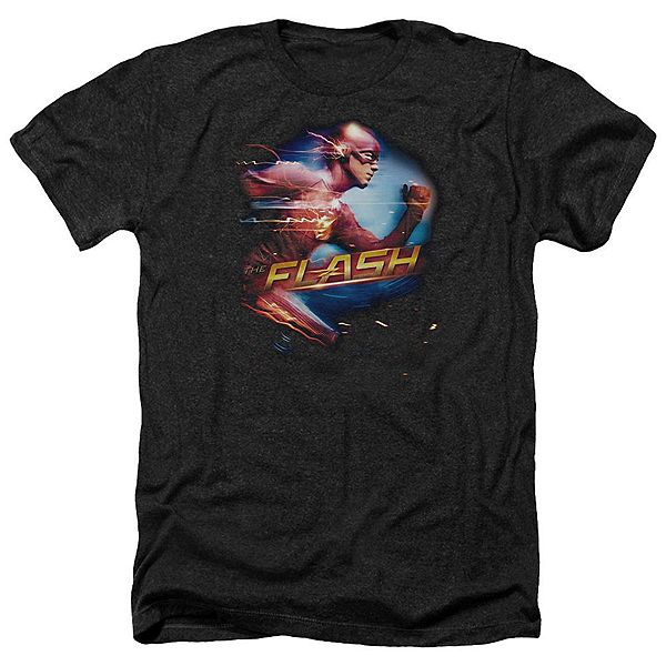 

Футболка The Flash fastest man adult heather Licensed Character