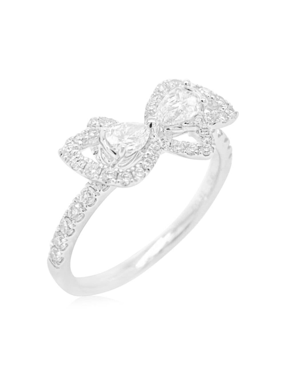 

Платиновое кольцо с бриллиантами HYT Jewelry, серебряный