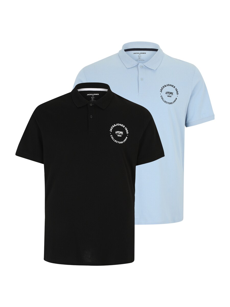 

Рубашка Jack & Jones Plus JJSIMON, цвет Light blue/Black