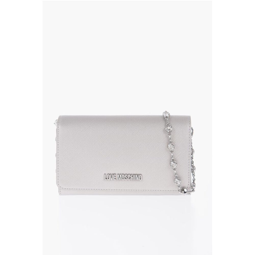 

Кошелек из серебристого полиэтилена Moschino, Silver
