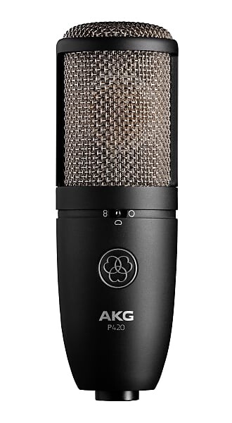 

Конденсаторный микрофон AKG P420 Perception 420 Multi-Pattern Large-Diapraghm Condenser Microphone