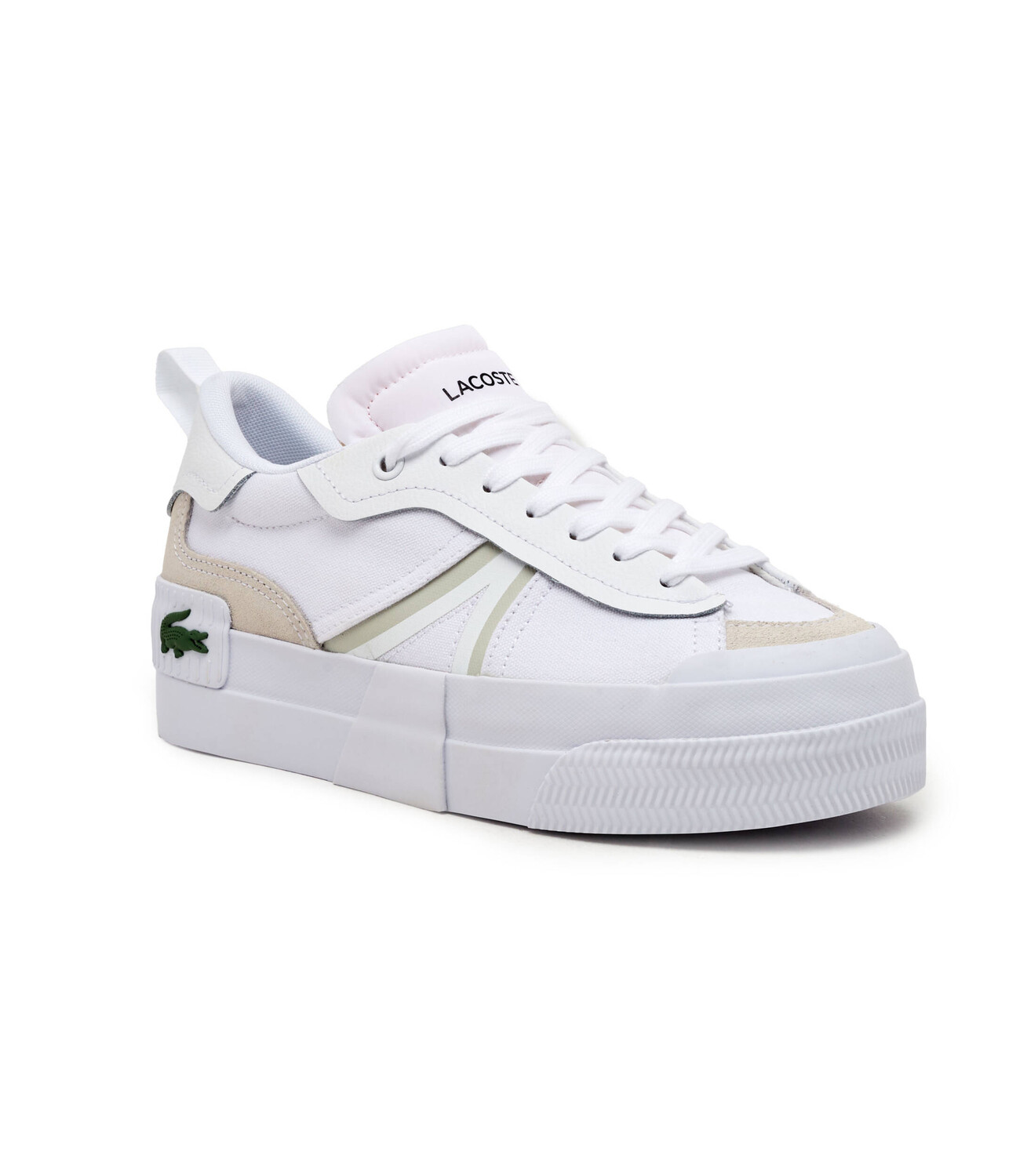 

Кеды Lacoste, кремовый