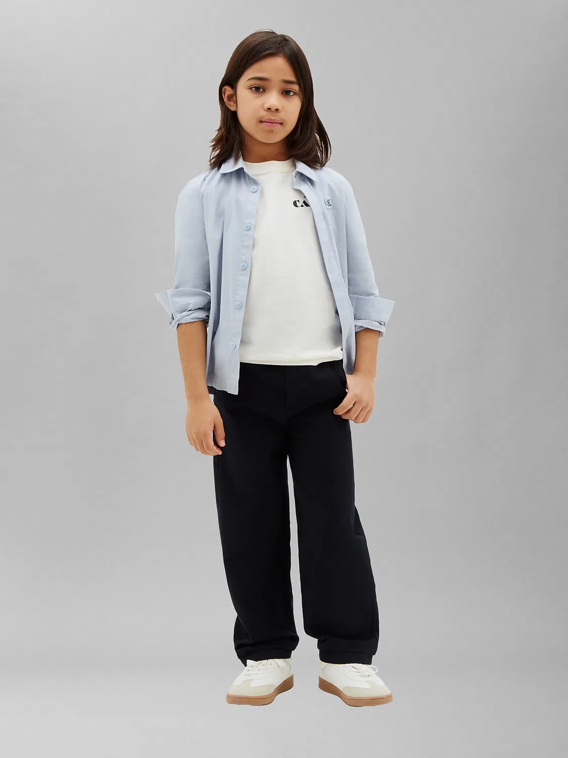 Джинсы Calvin Klein Jeans свободного кроя, черные — фото 3