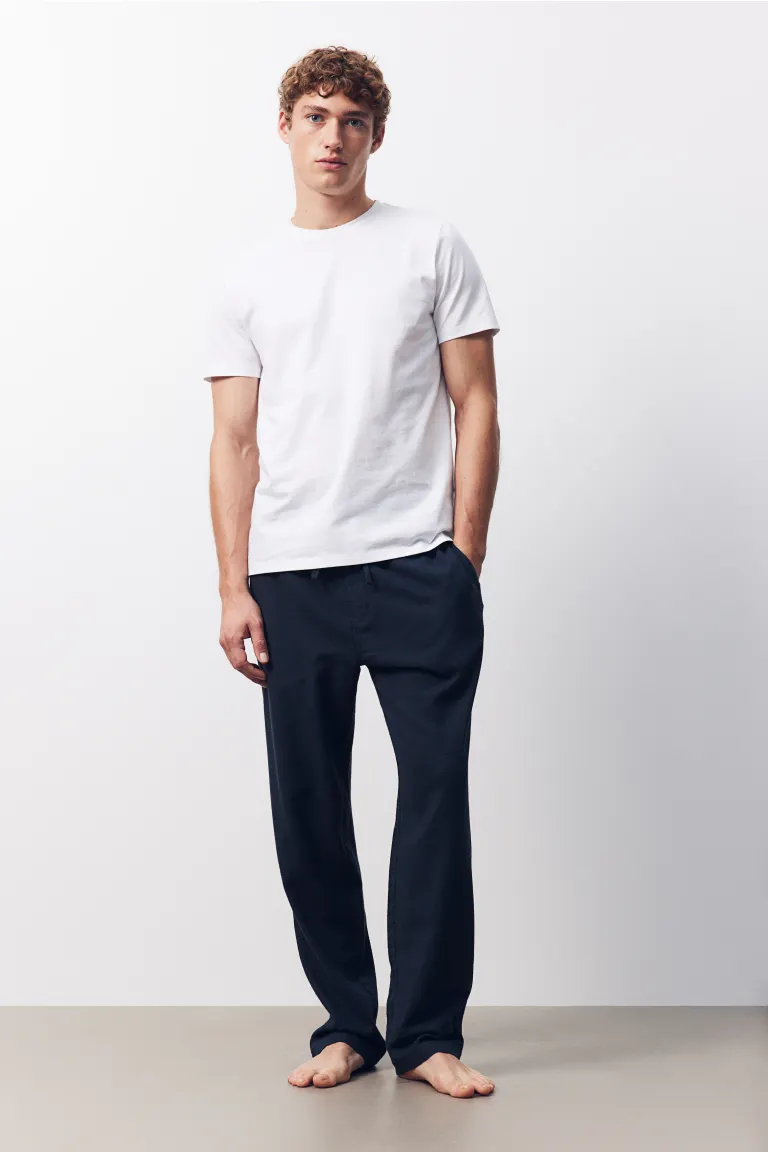 

Комплект из 2 пижамных брюк стандартного кроя H&M, синий