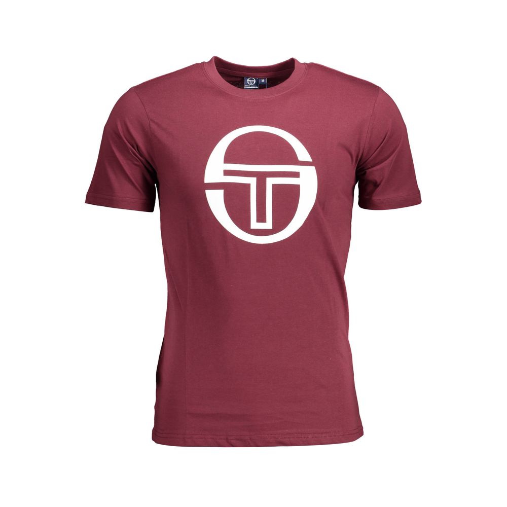 

Мужская футболка из хлопка фиолетового цвета Sergio Tacchini