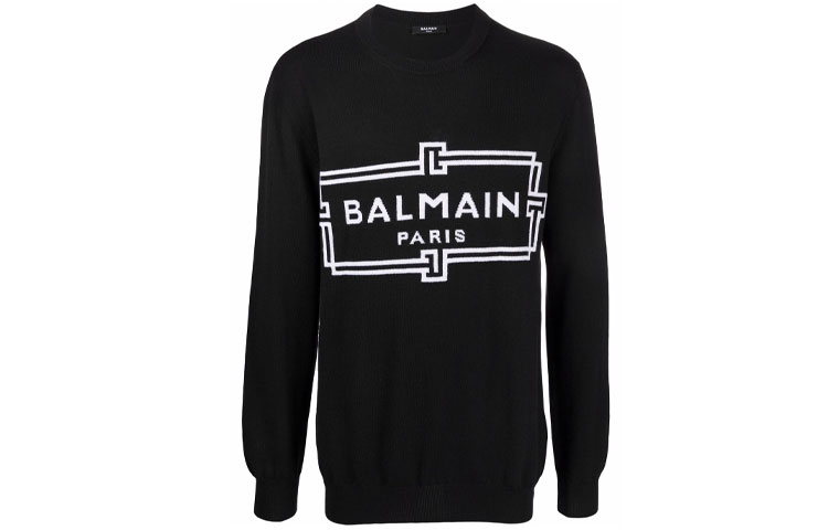 

Balmain Мужской свитер FW21, черный