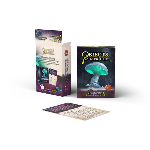 

Коллекционные карточки Dungeons And Dragons Rpg: Objects Of Intrigue: Underground Deck