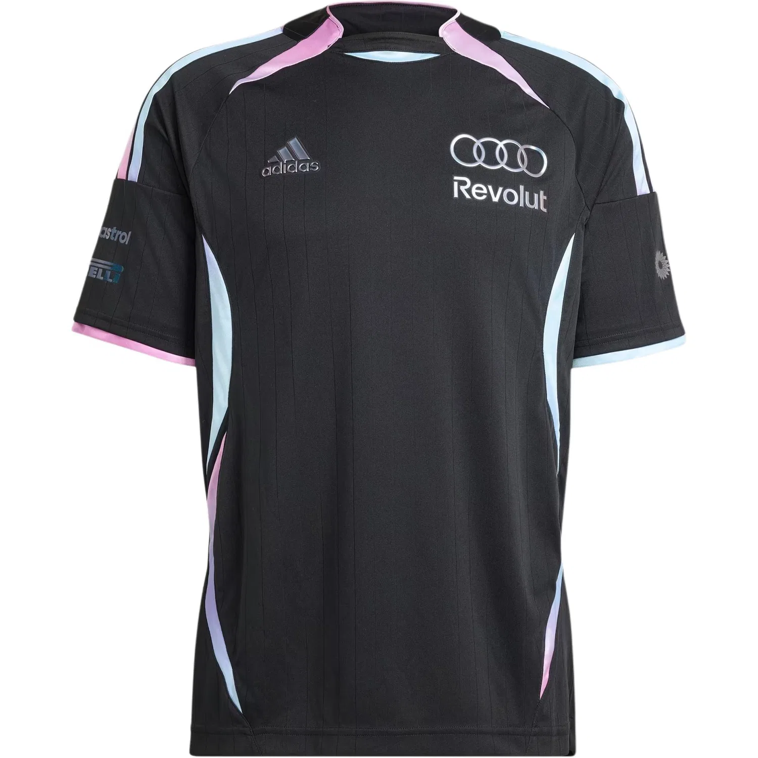 Футболка гоночная Adidas x Audi REVOLUT F1 Team Teamgeist Driver Jersey черная