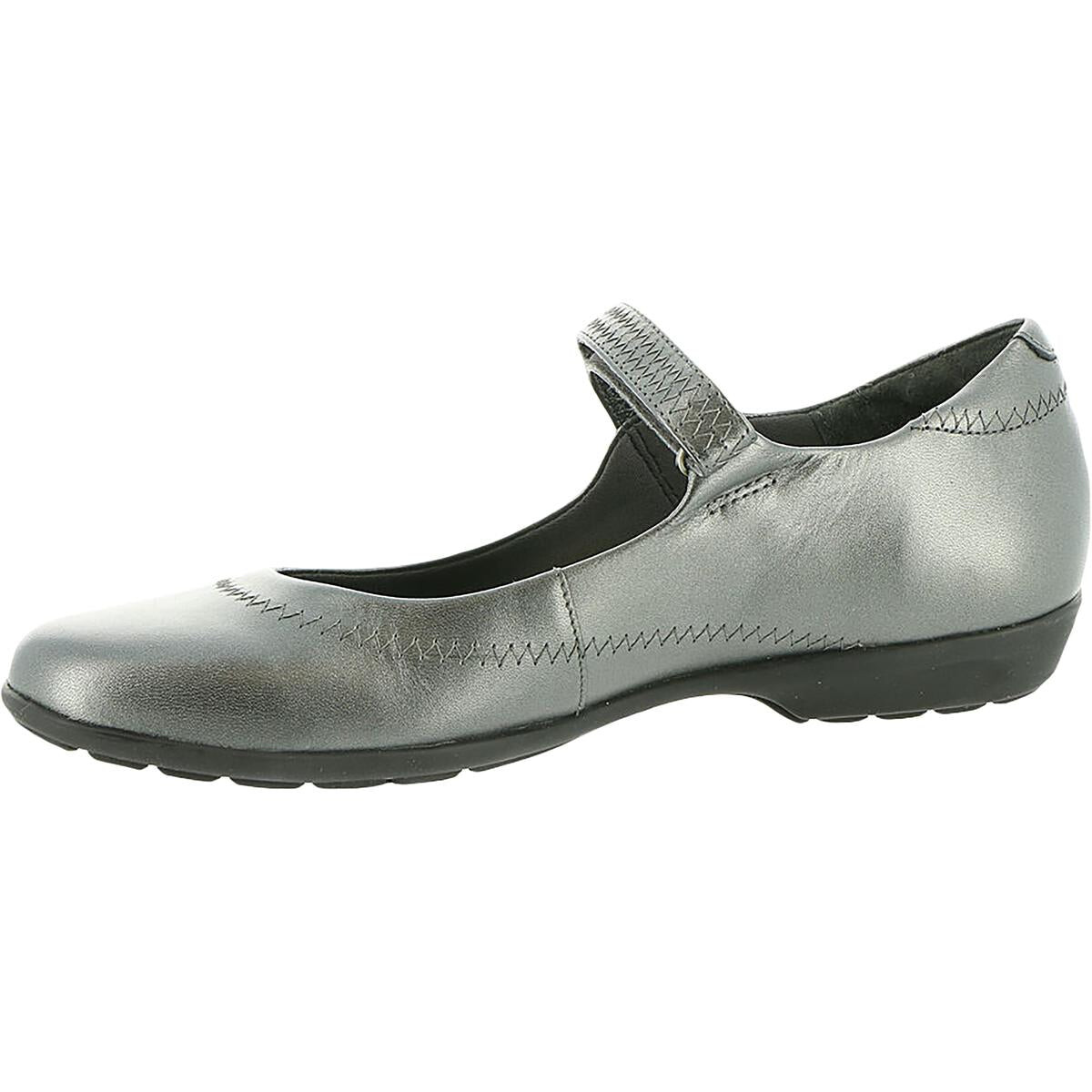 

Женские кожаные слипоны Jane 2 Mary Janes Walking Cradles, цвет Pewter