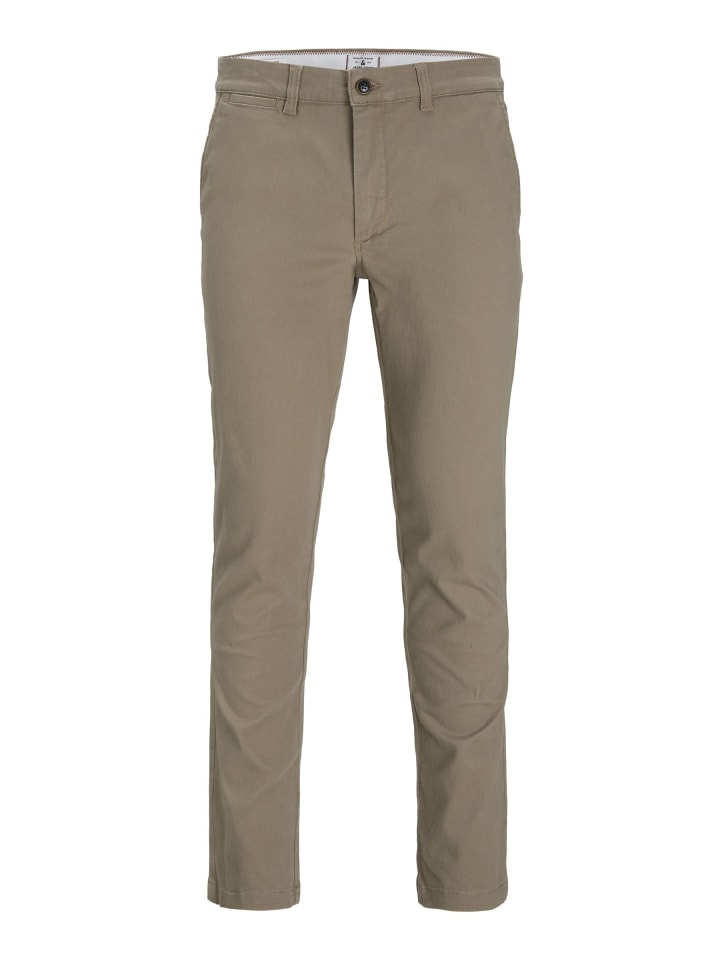 

Тканевые брюки JACK & JONES Junior, бежевый