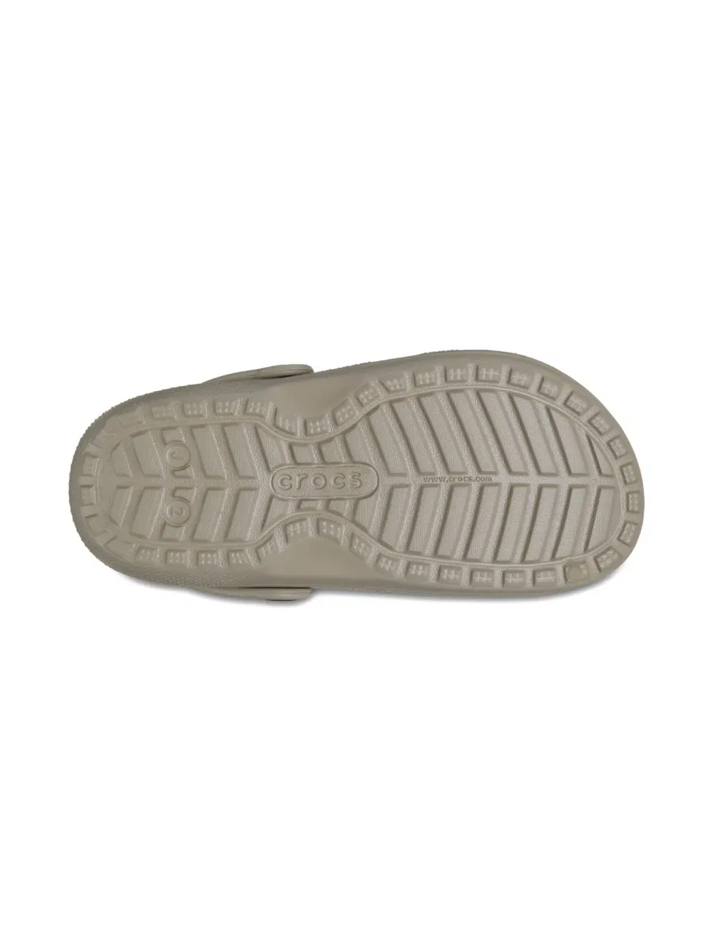 Сабо с мягкой подкладкой Crocs Kids, коричневый — фото 4