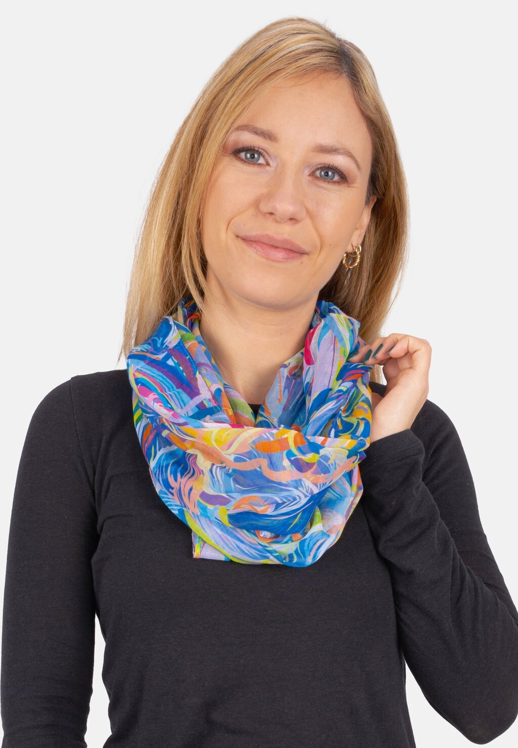 

Снуд LOOP GERDA Seasons of April, синий