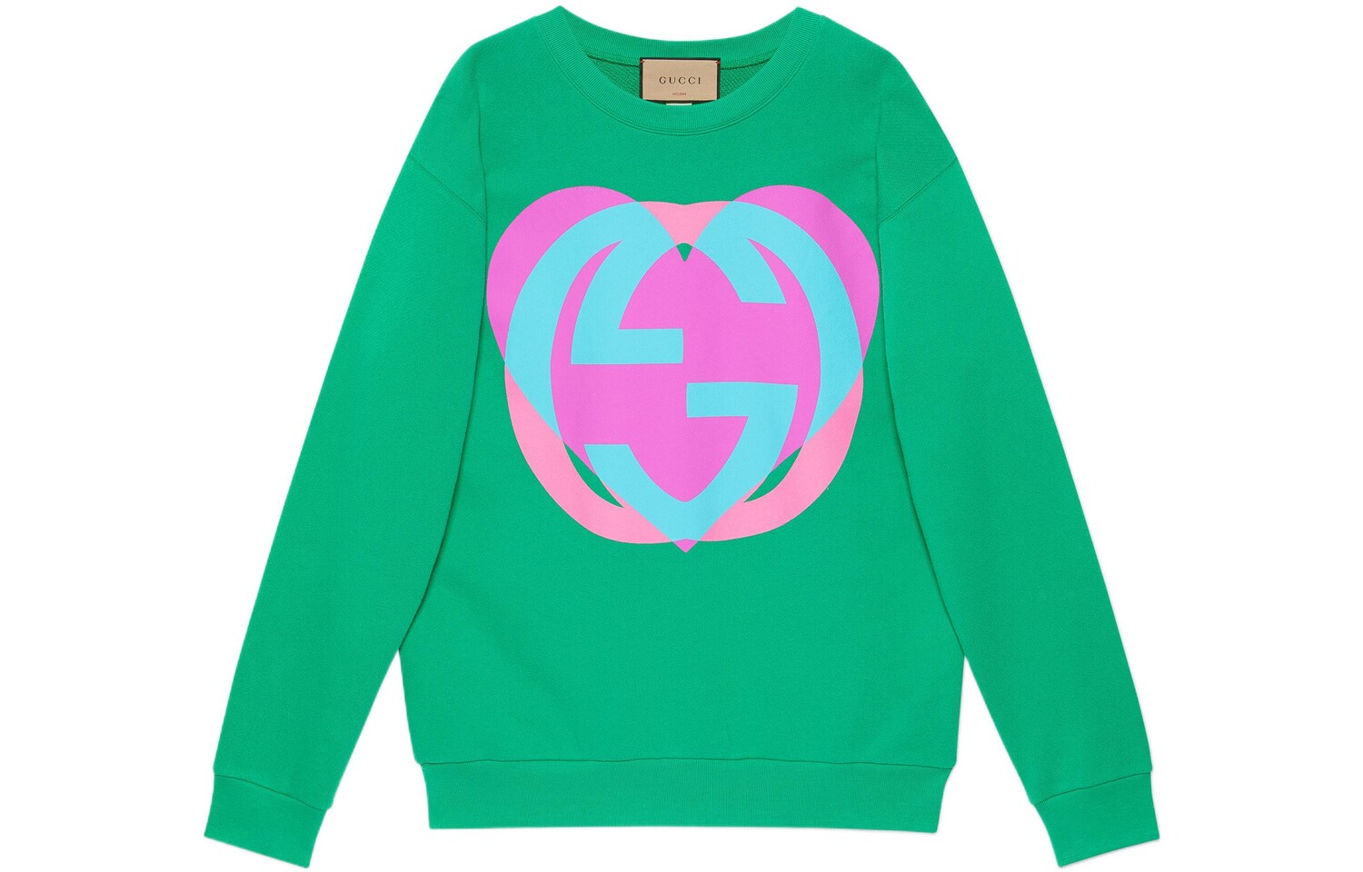 

Свитшот женский Gucci Lovelight, зеленый