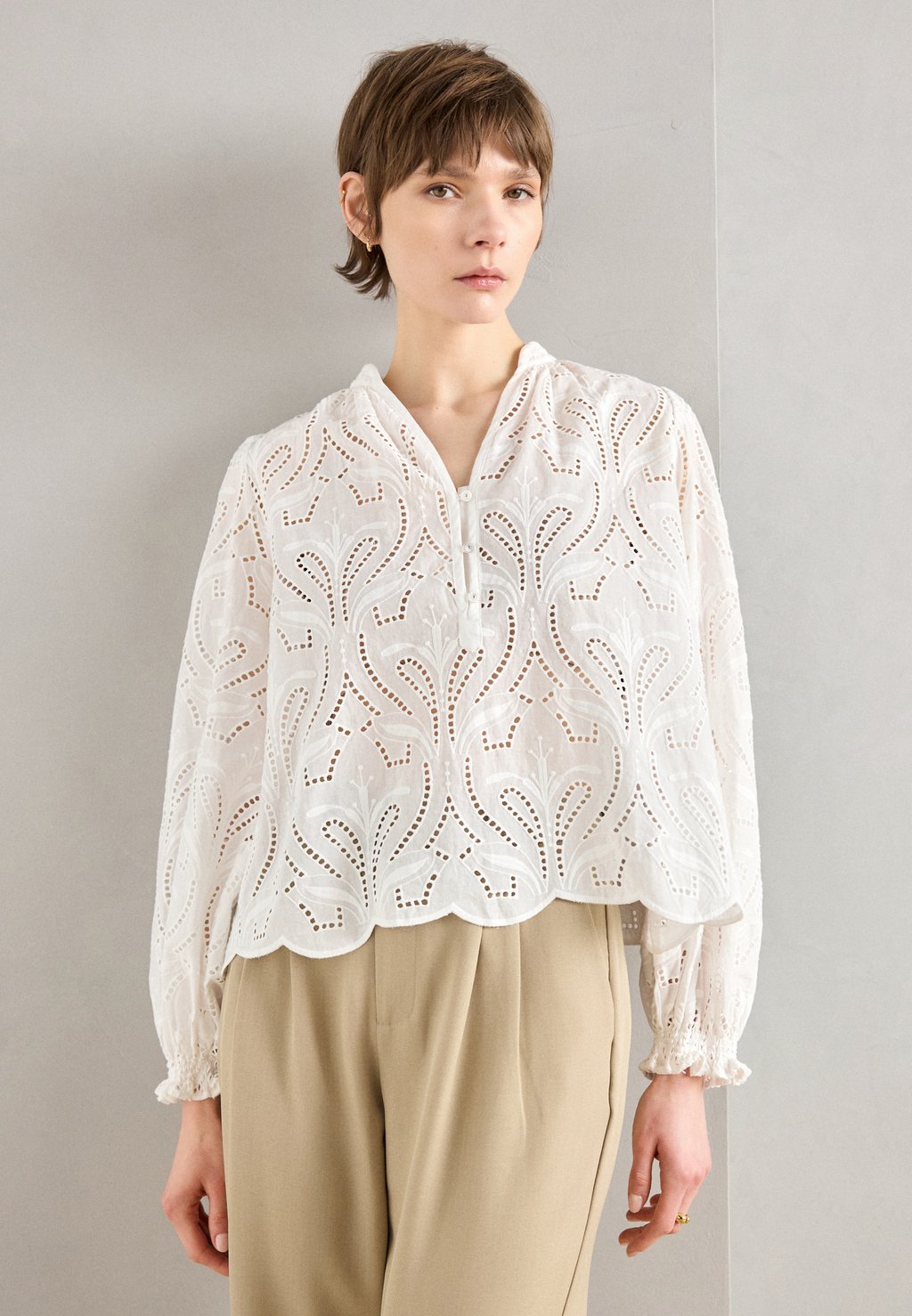 

Блуза CAZA BLOUSE Mos Mosh, белый
