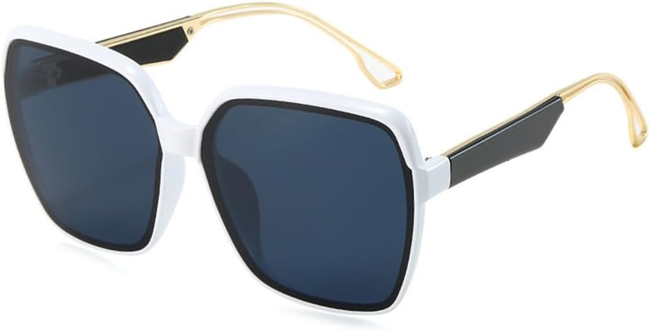 

Модные солнцезащитные очки большого размера 2027 года для женщин, винтажные, с крупной оправой, с защитой от УФ-излучения, классические женские очки UV400 MTZJH, One Color