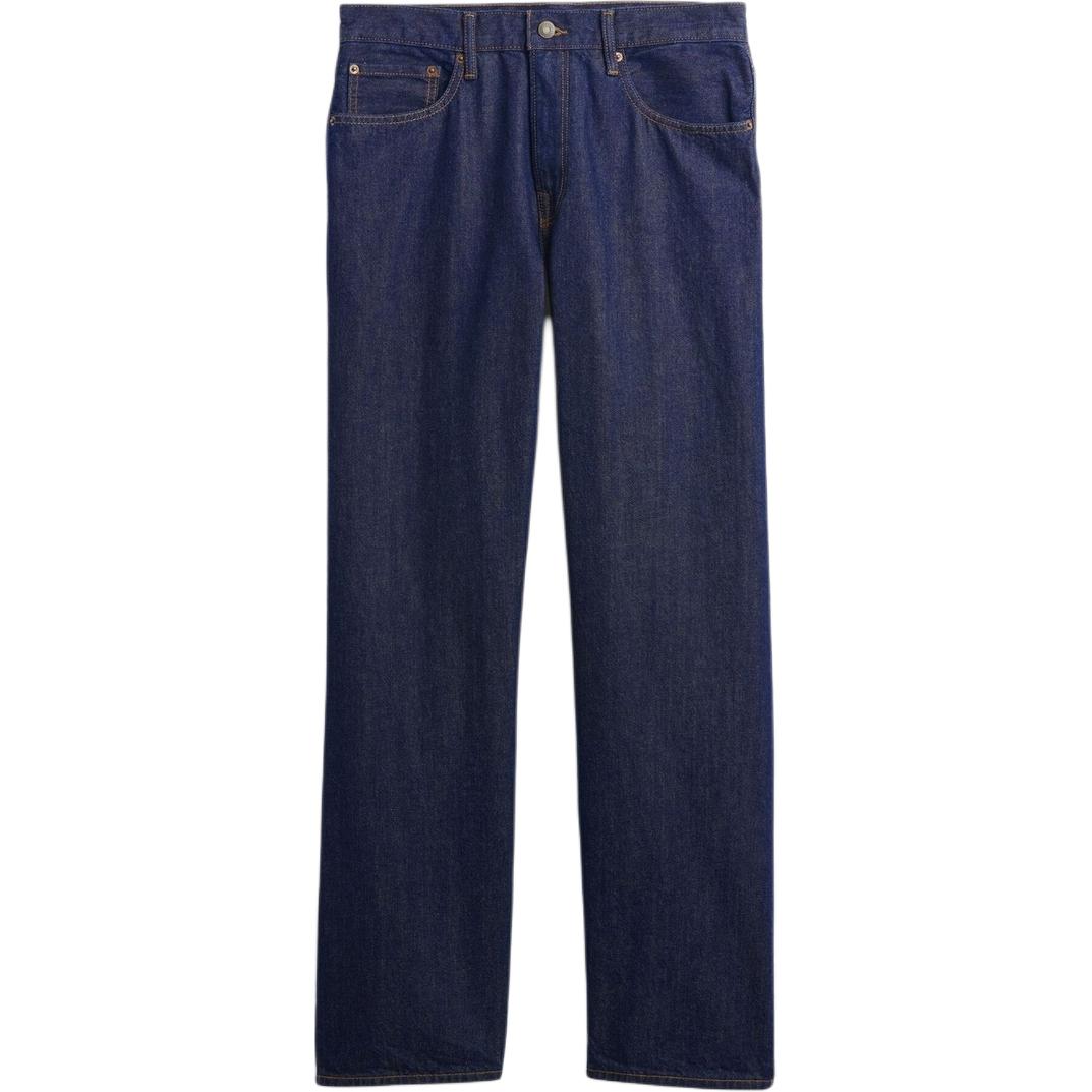 

GAP Джинсы мужские постиранные индиго прямого кроя