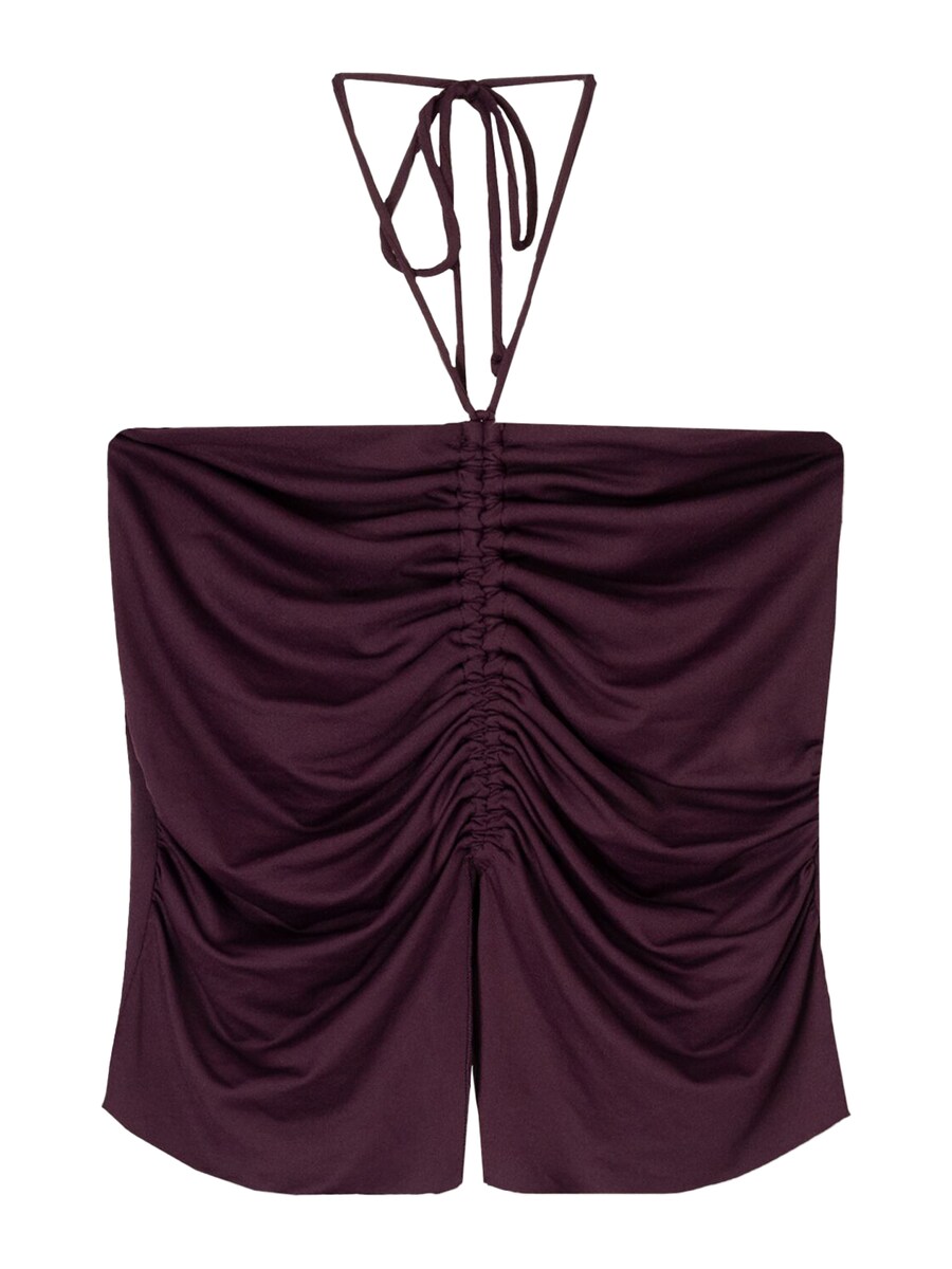 

Топ Bershka, цвет Blackberry