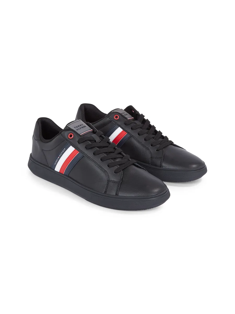 

Кроссовки Tommy Hilfiger "ESSENTIAL LEATHER CUPSOLE", черный