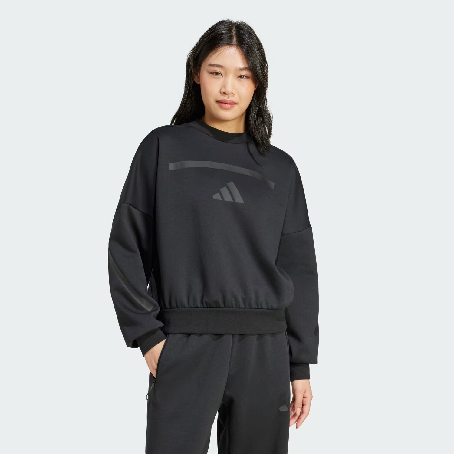 

Z.N.E. Фуфайка Adidas, цвет Black