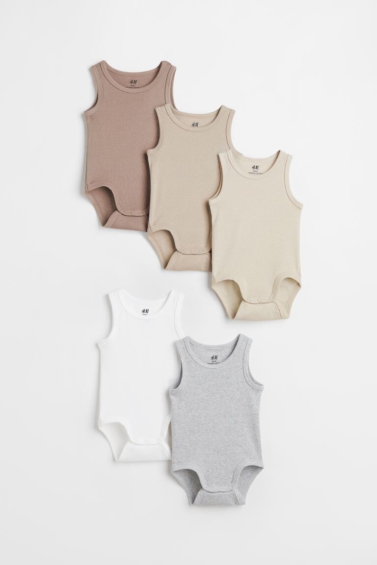 

Хлопковое боди из пяти предметов H&M