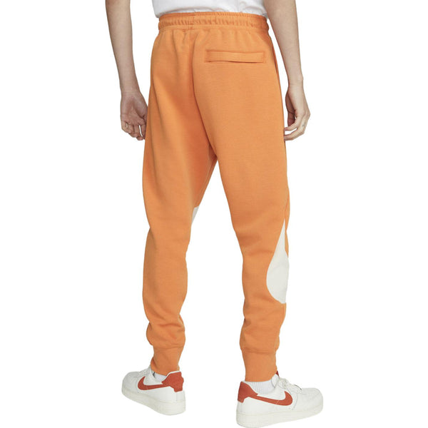 Брюки sportswear swoosh tech fleece sweatpants 'hot curry' Nike, мультиколор — фото 3