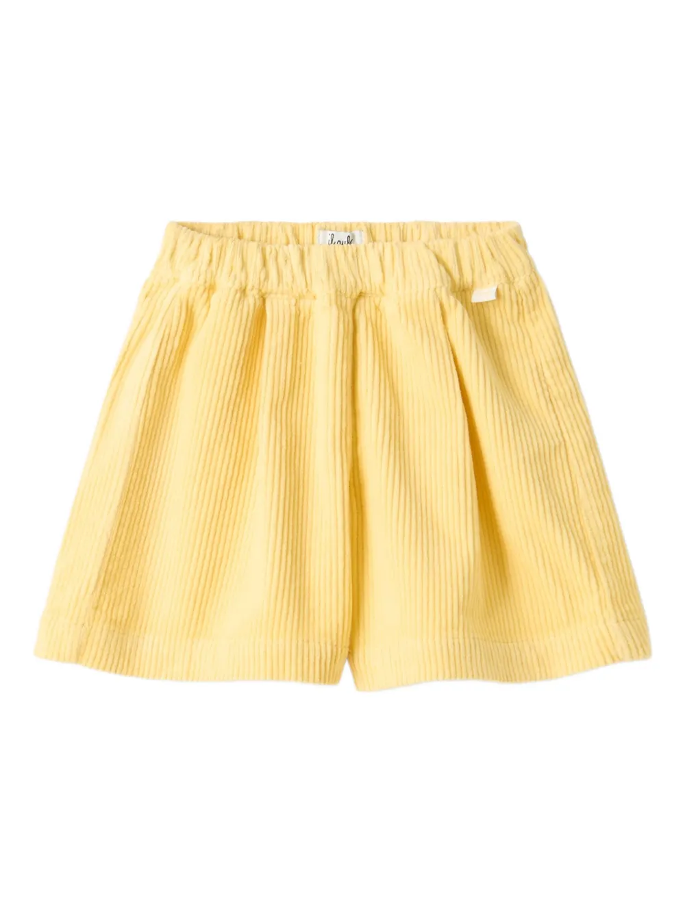 

Вельветовые шорты на резинке Il Gufo, желтый