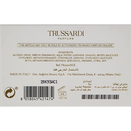 Donna Levriero Collection Intense парфюмированная вода для женщин 100 мл, Trussardi — фото 3