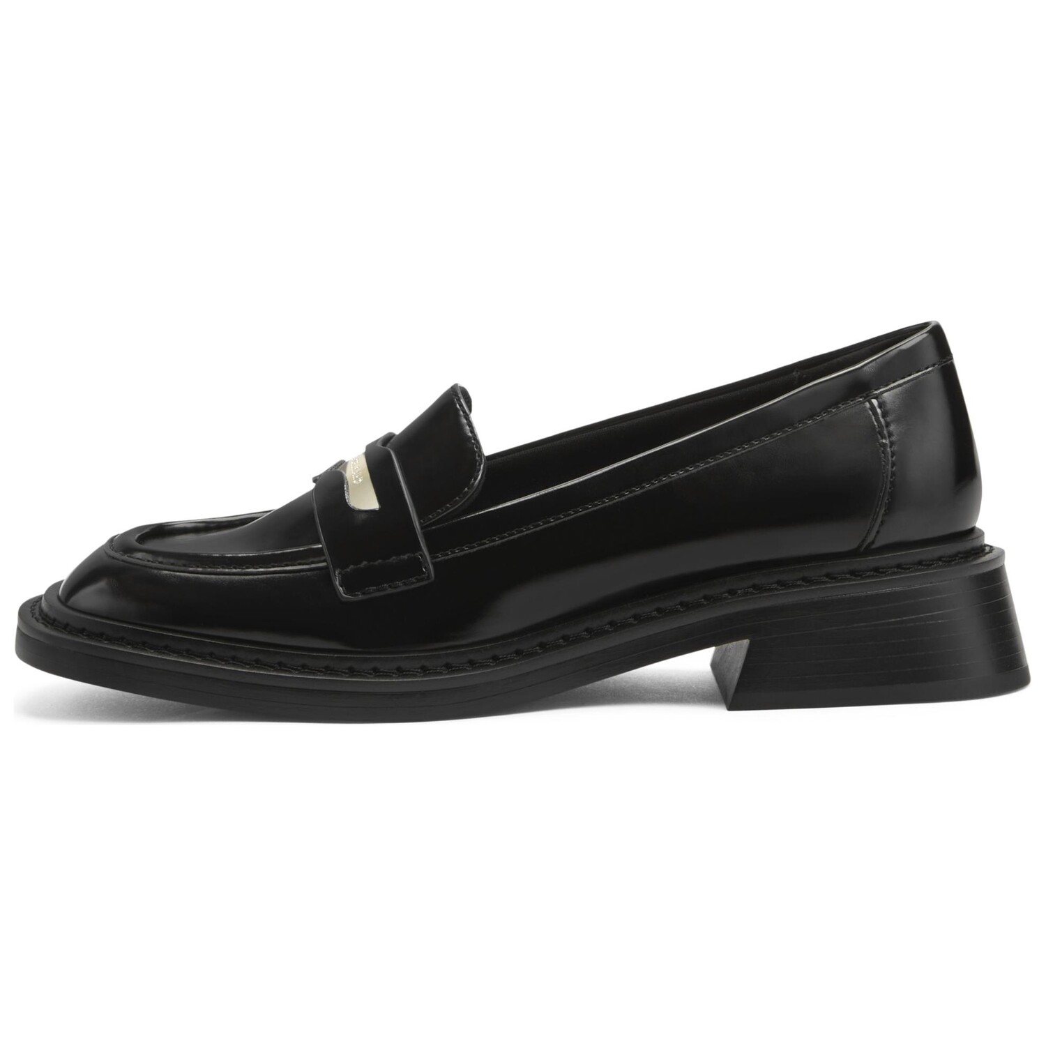 Лоферы женские Charles&Keith, черный