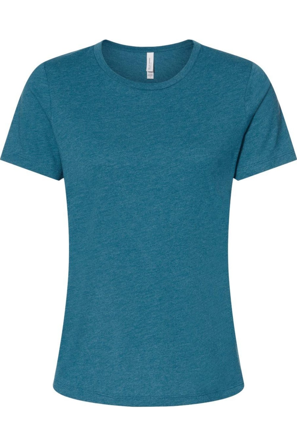 

Женская свободная футболка BELLA + CANVAS Heather CVC, цвет heather deep teal